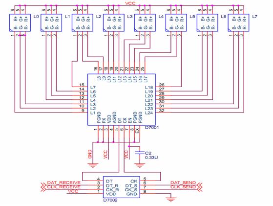 D7001/7002的典型應(yīng)用電路圖