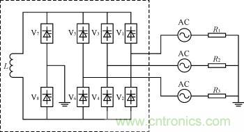 三相接地系統(tǒng)固態(tài)短路限流器主電路拓撲
