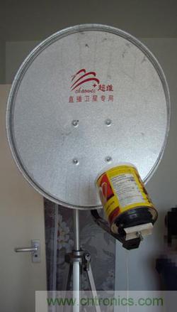 最簡(jiǎn)單使用的天線&mdash;&mdash;罐頭天線，可做正饋大鍋饋源！ 
