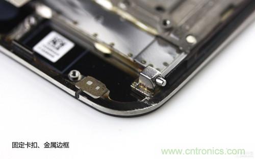 魅族MX3拆解：卡扣，邊框