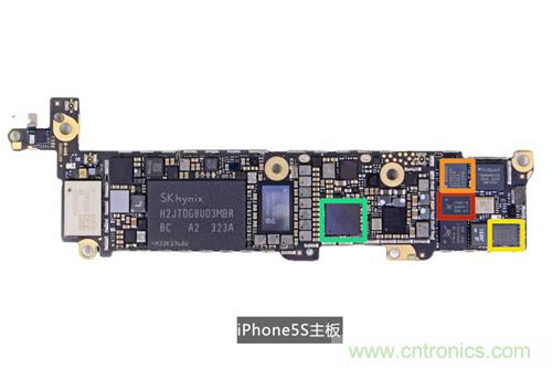 土豪金iPhone 5S拆解：內(nèi)部結(jié)構(gòu)升級(jí)，維修難度增加