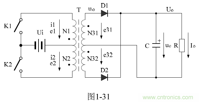 推挽式變壓器開關電源原理及參數(shù)計算&mdash;&mdash;陶顯芳老師談開關電源原理與設計