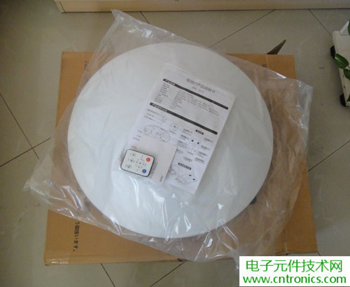 高端大氣上檔次！智能遙控調(diào)光LED吸頂燈拆解