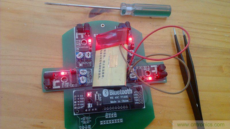 牛人力作！PCB版藍(lán)牙智能小車(chē)DIY