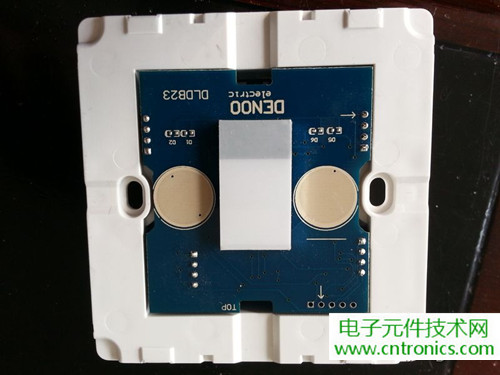一款觸控開關(guān)拆解，做工不錯