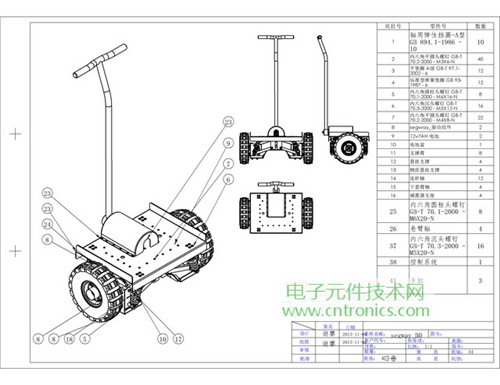就那么簡單！DIY屬于自己的&ldquo;賽格威&rdquo;平衡車