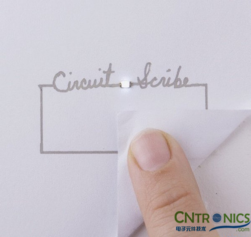大開眼界，一支可以畫電路板的筆！