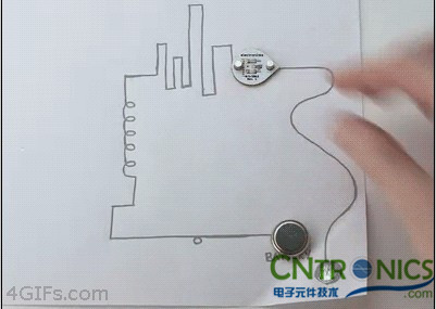 大開眼界，一支可以畫電路板的筆！