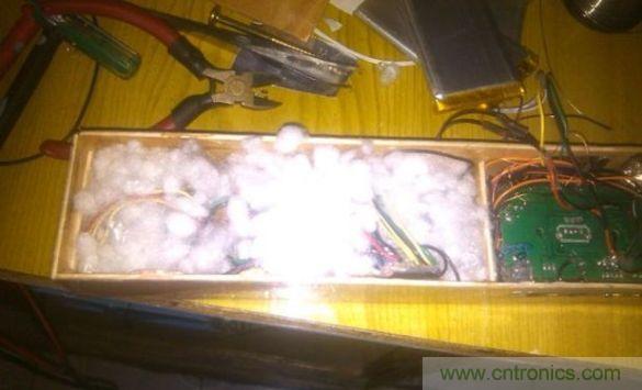 組裝，調(diào)試，安裝吸音棉