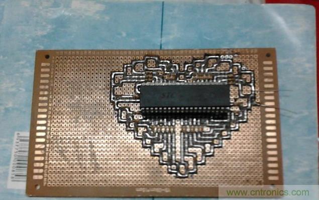 三八節(jié)將至！DIY心形LED流水燈！你們懂的~