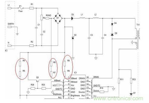 電源類產(chǎn)品中常見(jiàn)的電路