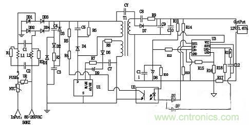 大功率的LED設(shè)計(jì)，轉(zhuǎn)換率達(dá)到83%以上！