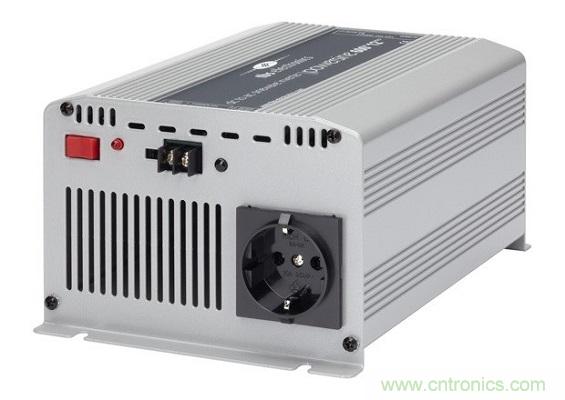 圖1：TBSPowersinePS600-12是利用汽車電池為筆記本電腦充電的理想工具。