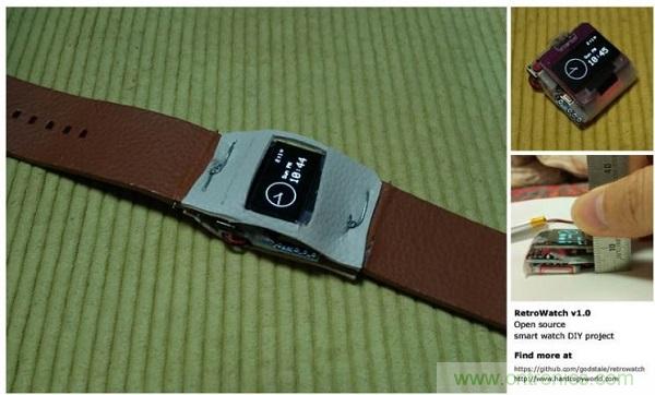 全民創(chuàng)客時代，自己DIY一個智能手表
