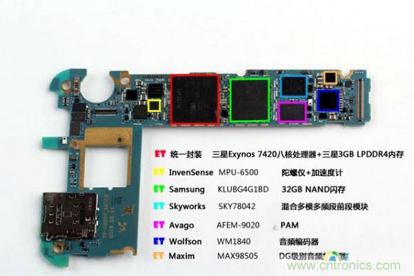 三星S6 Edge+拆解：比S6 Edge加在哪里？