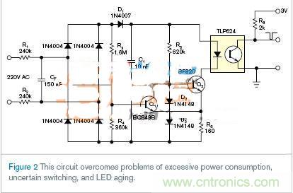 新一代LED光耦電路設(shè)計，改進老化和能耗