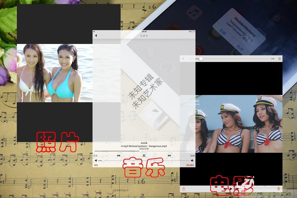 不越獄，就能隨意給iPad增容的影音娛樂利器