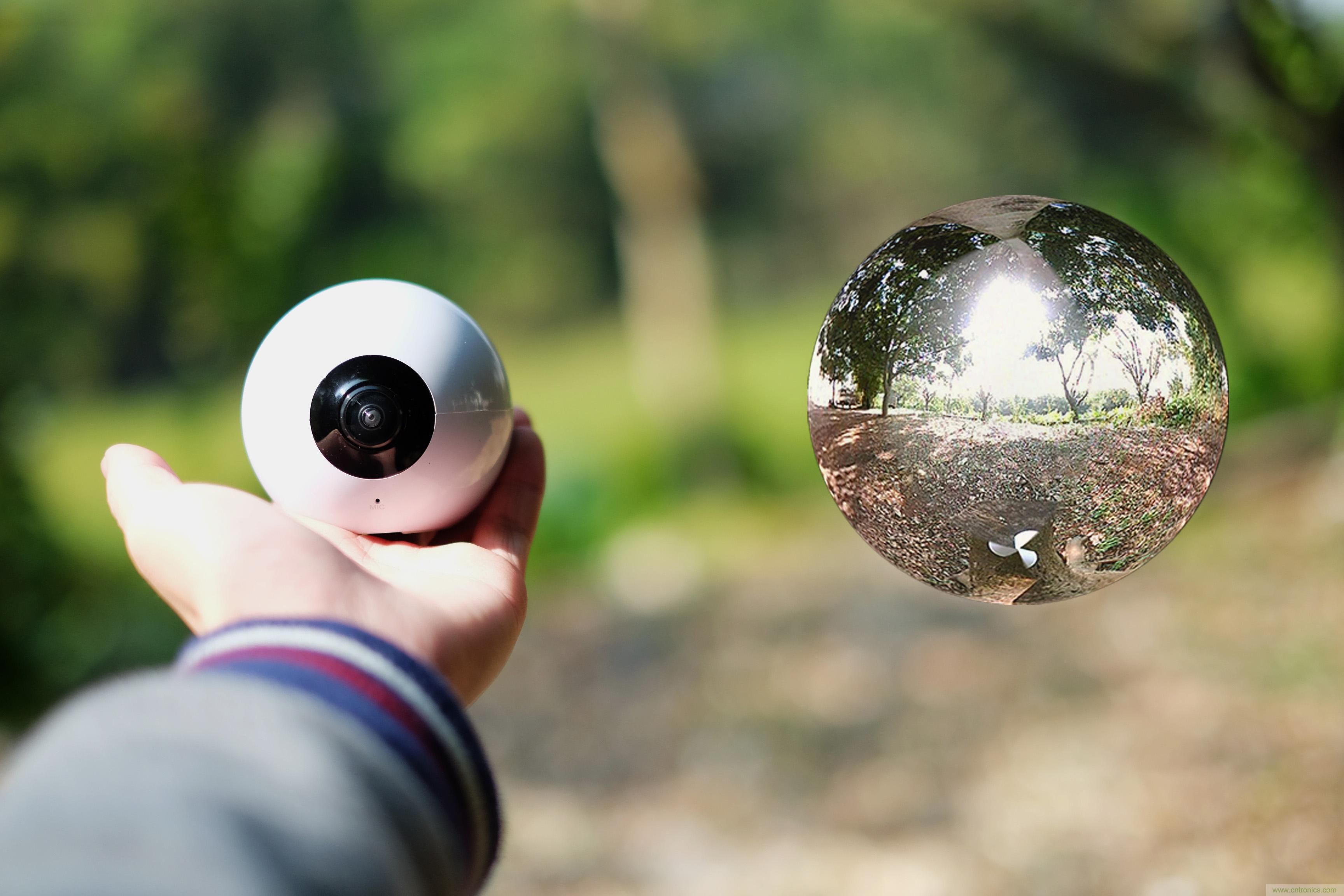 造型神似BB8，讓照片翻滾起來&mdash;&mdash;暴風(fēng)魔眼