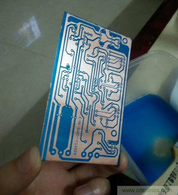 嘗試了四次PCB制作， 最后一發(fā)算是成功了