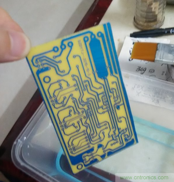嘗試了四次PCB制作， 最后一發(fā)算是成功了