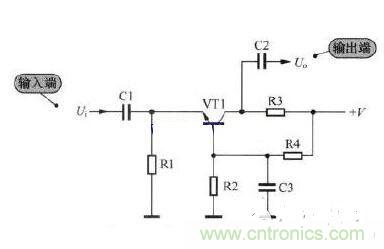 三、共基極放大器電路故障分析