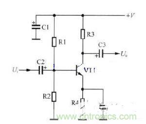 一、共發(fā)射極放大器電路故障分析