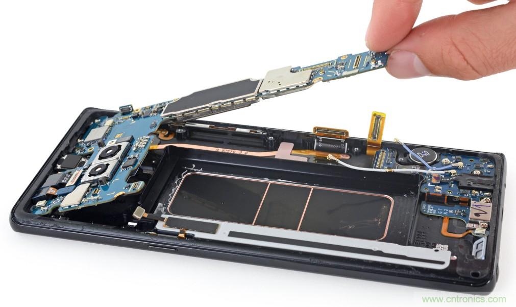 三星Note 8拆解，模塊化+分離式設(shè)計成趨勢？
