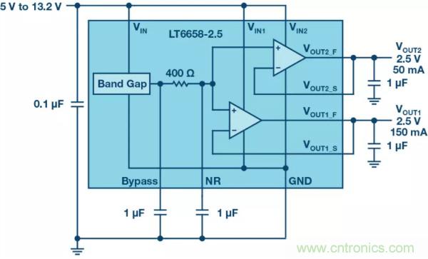 可驅(qū)動電流的高精度基準電壓源，它是這樣的&hellip;&hellip;