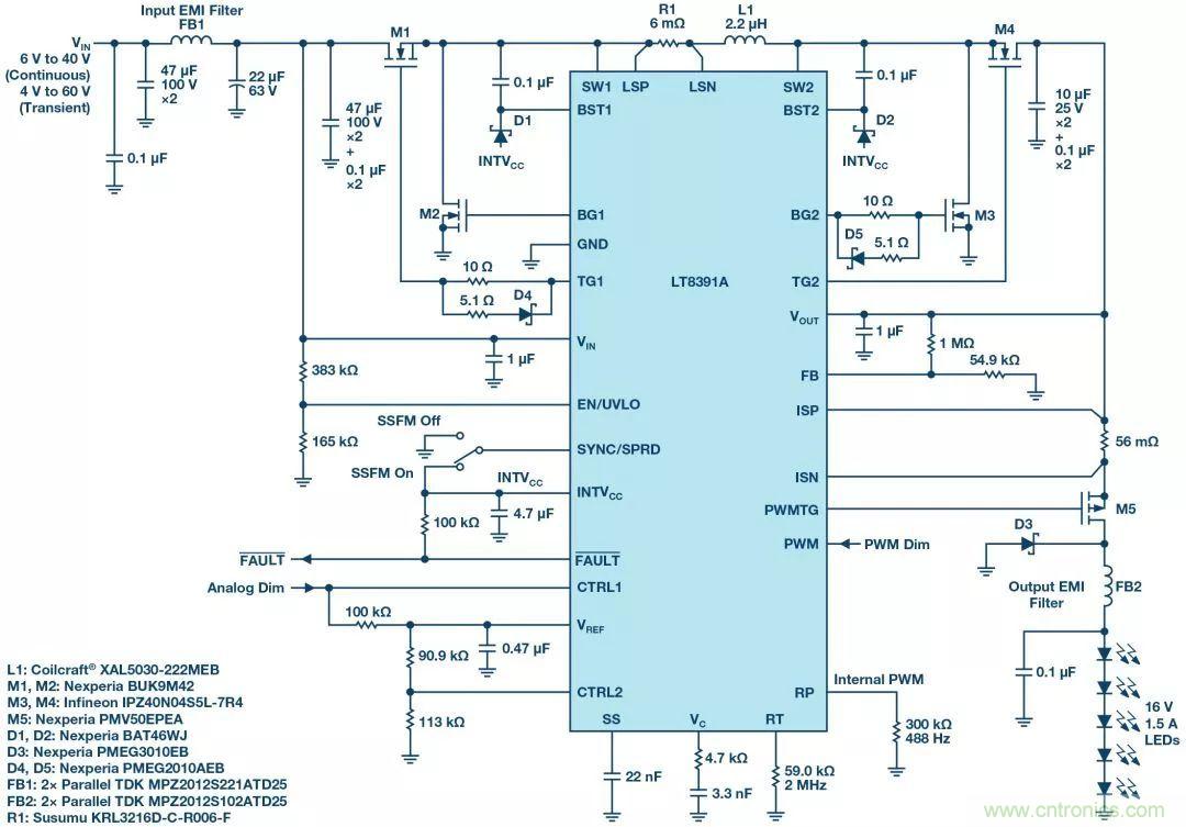 一顆芯驅(qū)動(dòng)整個(gè)車前燈組，這個(gè)控制器是怎么做到滴？