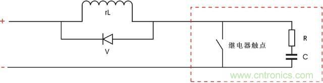 如何消除繼電器觸點動作時產(chǎn)生的火花？