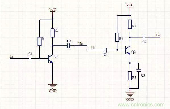什么是共集、共基、共射放大器？如何分辨3類放大器