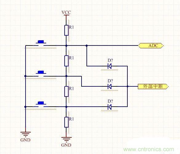 單片機(jī)按鍵設(shè)計(jì)的四個(gè)方案詳解