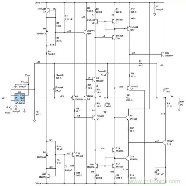 低壓變高壓，運(yùn)算放大器自舉實(shí)現(xiàn)更優(yōu)性能！