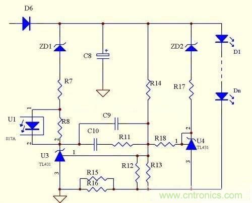 LED驅(qū)動電源：3個電路巧妙利用TL431來恒流！