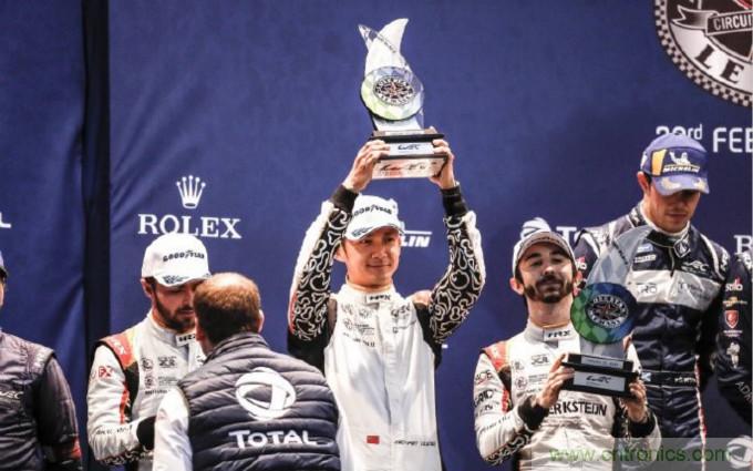 十年相伴，貿(mào)澤電子力挺董荷斌征戰(zhàn)2020，祝賀再登WEC獎臺