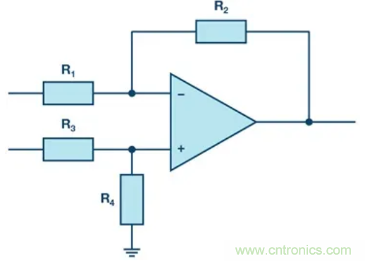 提高差分放大器的共模抑制比，電阻的選擇很關(guān)鍵