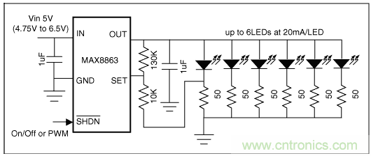 如何利用低成本線性穩(wěn)壓器改善白光LED？