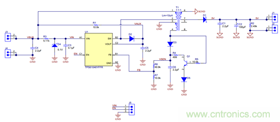 寬輸入電壓、高效率、5V&250mA輸出反激變流器設(shè)計(jì)