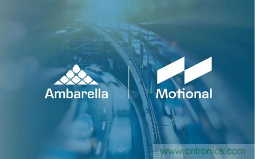 安霸與Motional攜手合作，共同打造無人駕駛汽車