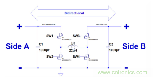 如何用碳化硅MOSFET設(shè)計(jì)雙向降壓-升壓轉(zhuǎn)換器？