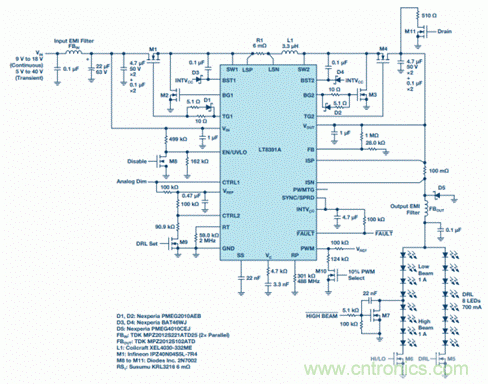 一組獨(dú)特的照明應(yīng)用看細(xì)分市場LED驅(qū)動(dòng)設(shè)計(jì)的挑戰(zhàn)