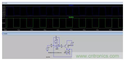 反饋點接到運放同相端，輸出震蕩后是電路還是負反饋嗎？