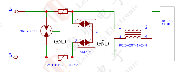 伺服電機(jī)驅(qū)動(dòng)接口、電源保護(hù)方案