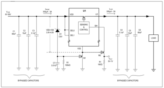 擴(kuò)大40年期電源電壓范圍，從<300uA到3A無電阻電流檢測(cè)解決方案