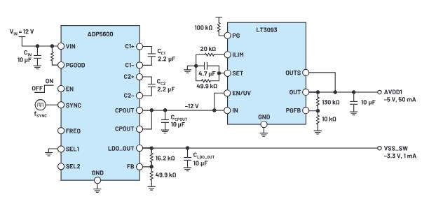 交錯式反相電荷泵如何破解EMI/紋波雙難題？