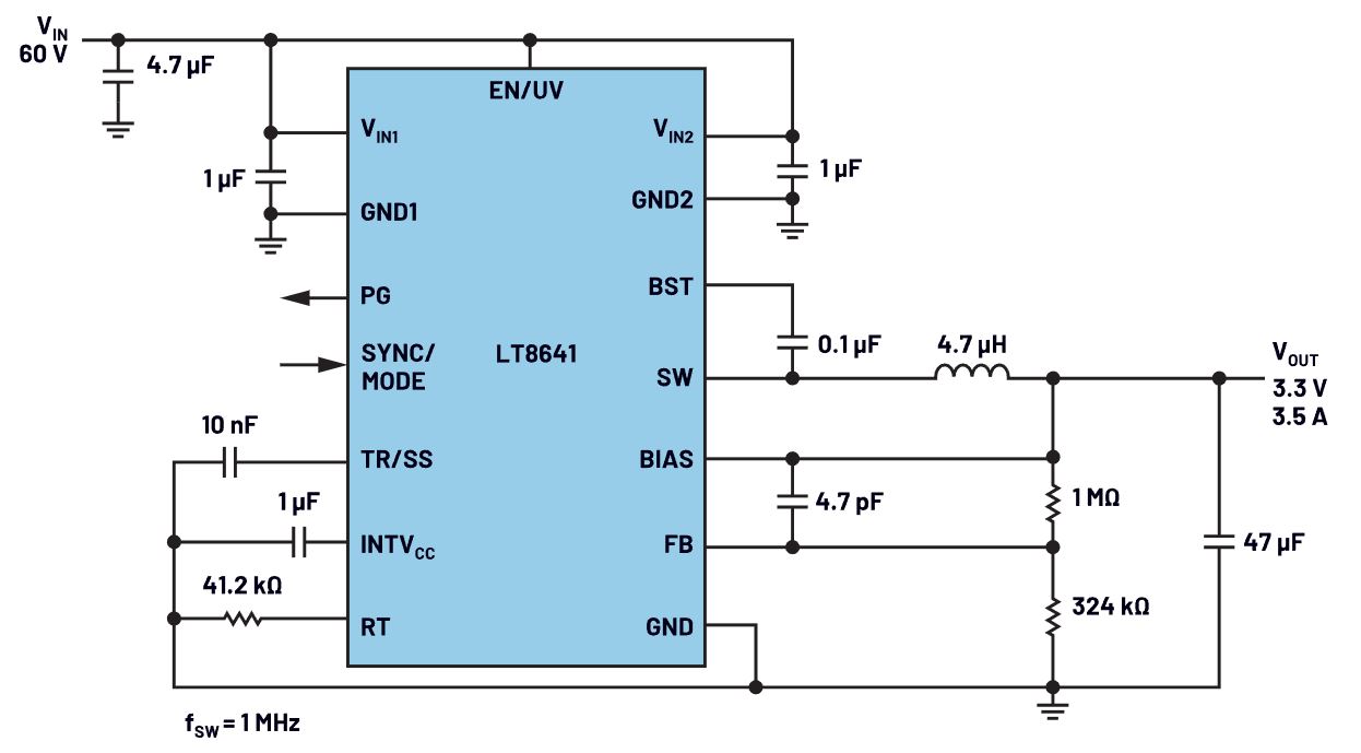 實(shí)現(xiàn)高降壓比的三種緊湊型解決方案