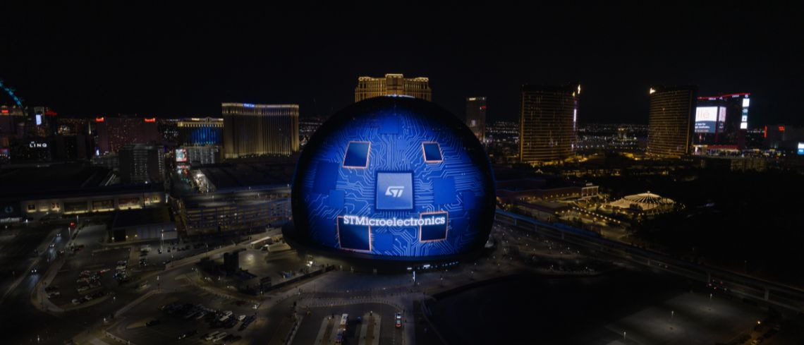 意法半導(dǎo)體超級(jí)傳感器助Sphere打造沉浸式體驗(yàn)，開(kāi)啟全新電影時(shí)代