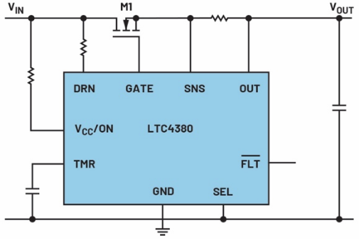 當過壓持續(xù)較長時間時，使用開關(guān)浪涌抑制器